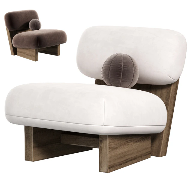 Jia Chair by Gabriel Abraham, кресла — Скачать