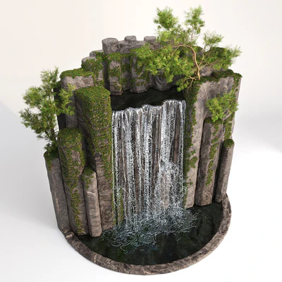 Large water fall 2 — Ver 2