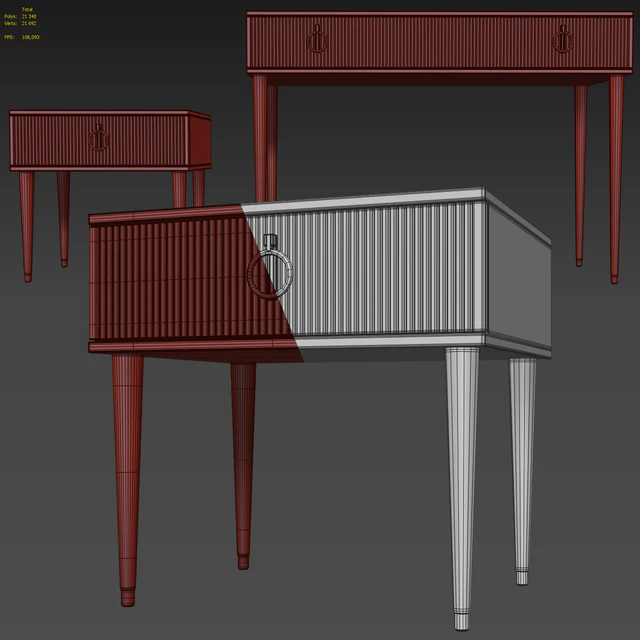 Комод / консоль и тумба Rimini Solo, Мебель Ярцево. Dresser, nightstand. — Скачать