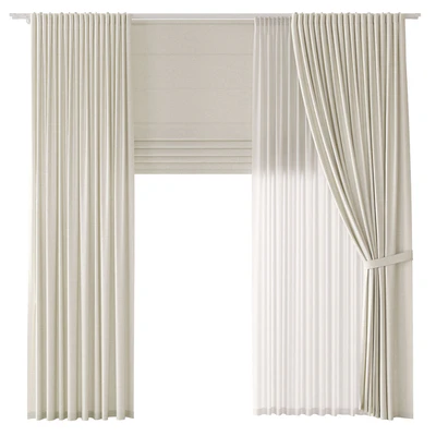 Curtains . Thick linen — download