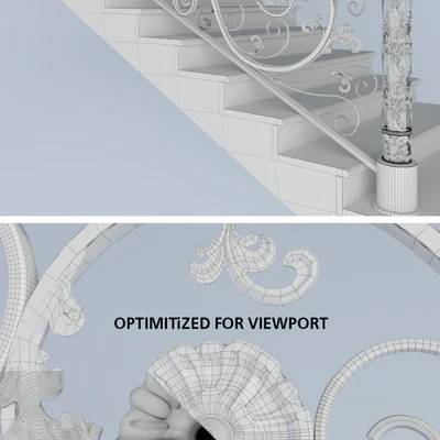 Forged stairs — Ver 2