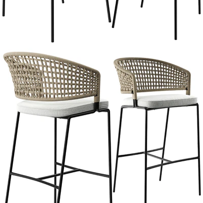 Tribu CTR Bar Chair set — Ver 2