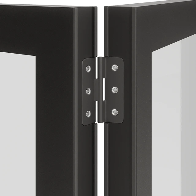 Folding sliding metal doors windows. — Descargar