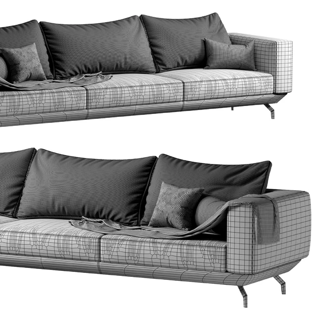 CORNER SOFA 3 sit place — Скачать