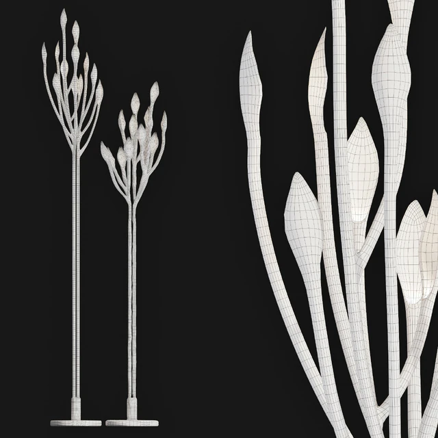 Elegant floor lamp BUSH Vetvistore — Скачать