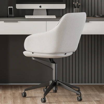 Home Office White Table - Office Furniture 260 — Ver 2