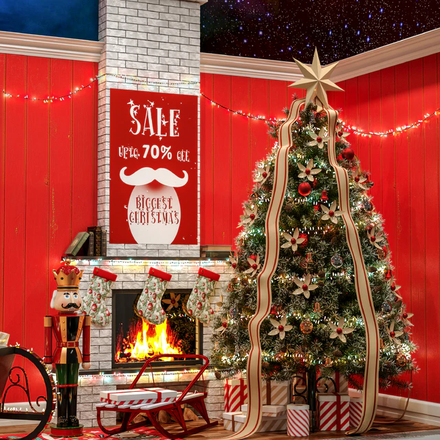 New Year's showcase of the decorative store — Descargar