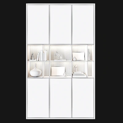 Shelving unit in modern style 01 — Ver 3
