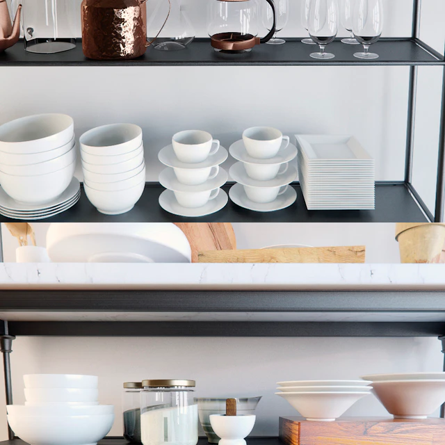 Shelving in the kitchen — Descargar
