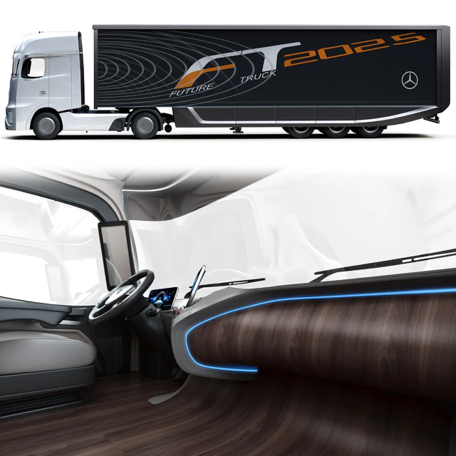 Mercedes benz future truck 2025 — Descargar