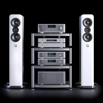 Hi-fi комплект NAD и Q acoustics — Вид 1
