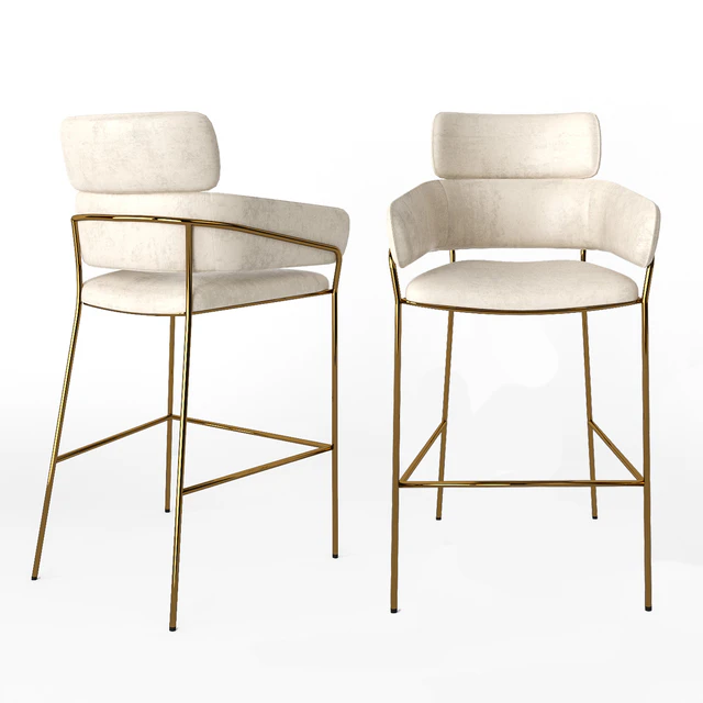 Marino Bar Stool / Beige Latte — Descargar