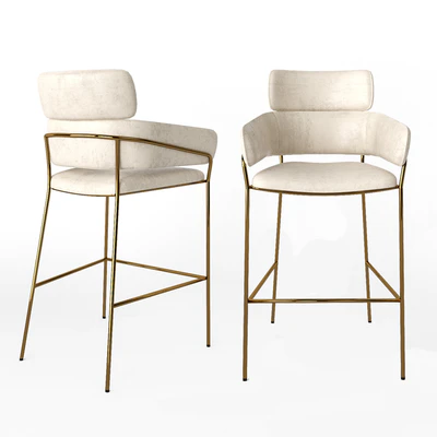 Marino Bar Stool / Beige Latte — Ver 1