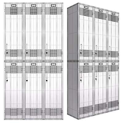 Metal Cabinet Locker — Ver 2