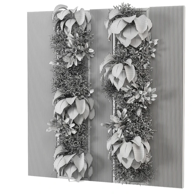 indoor wall vertical garden - Set 953 — Descargar
