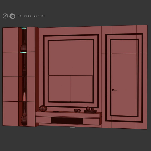 TV Wall Set 21 — Скачать