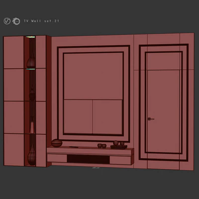 TV Wall Set 21 — Вид 2