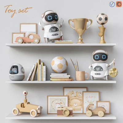 Toys and furniture set 62 — Ver 1