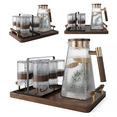 Glass Decanter Set 3 — Вид 1