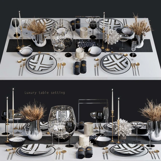 Luxury table setting L — Descargar