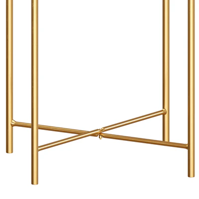 Zara Marble And Wooden Side Tables — Вид 2