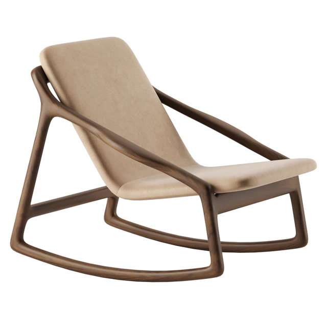 MARSHALL Rocking armchair by Woak — Descargar