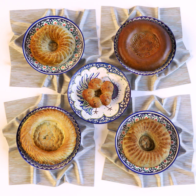 East Bread (Uzbek Flat Cakes) — Descargar