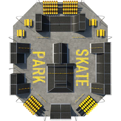 Скейт парк — Вид 2