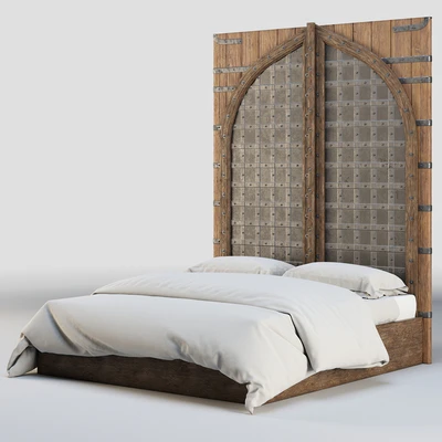 RH INDIAN FORTRESS BED — Ver 1