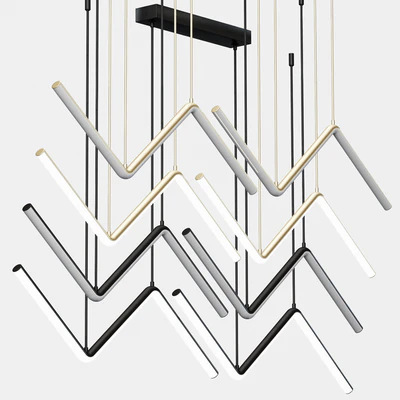 zenqdesigns Wave Shaped Pendant Light — Вид 2