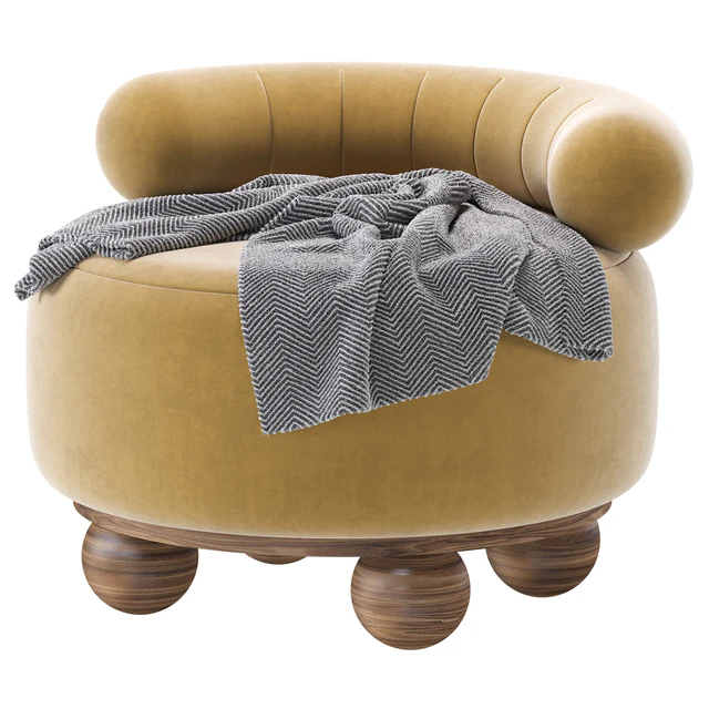 Armchair Lampi By Manner & Matter/Кресло Лампи — Скачать