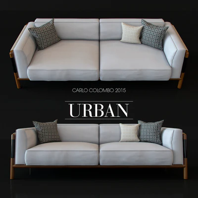 giorgetti URBAN CARLO COLOMBO 2015 divan dm — Ver 1