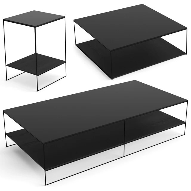 Minotti Liam coffee table set — Скачать