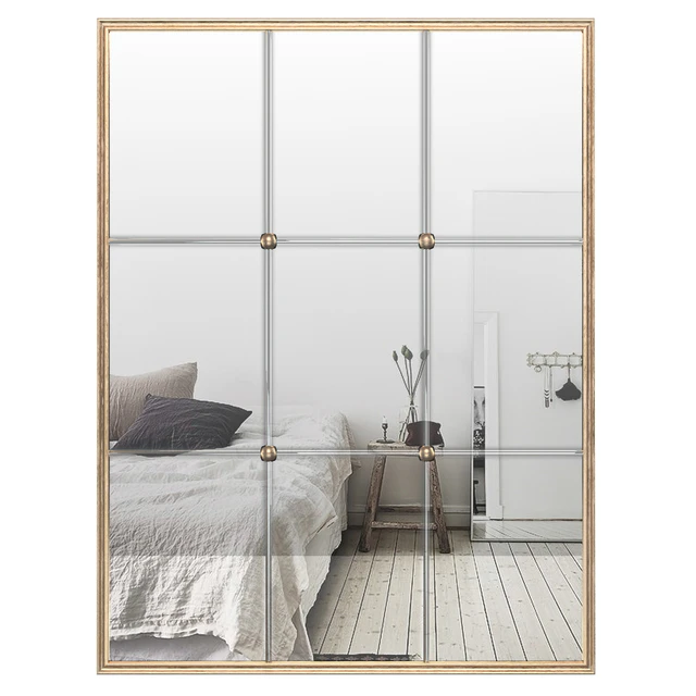 Windowpane Reflections Contemporary Wall Mirror PGN2607 — Descargar