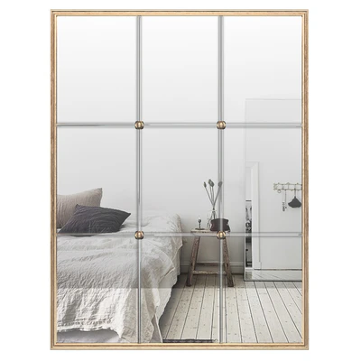 Windowpane Reflections Contemporary Wall Mirror PGN2607 — Ver 1