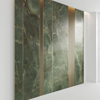 Emerald Green + Gravity Wave by Porcelanosa — Ver 2