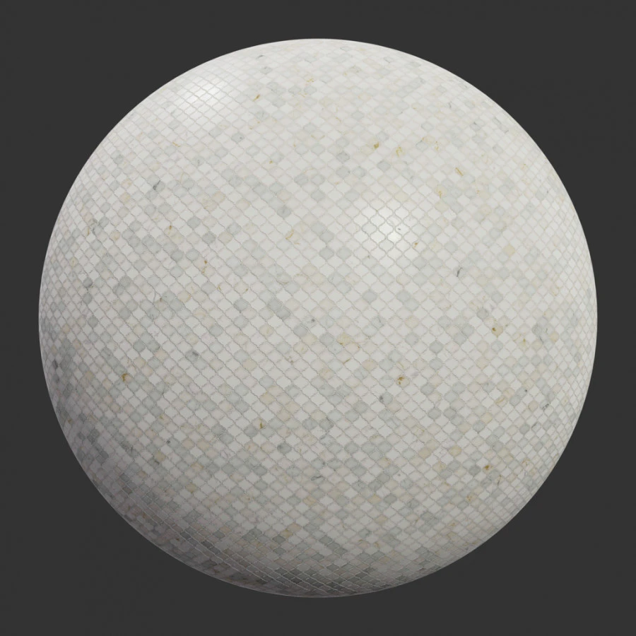 lantern mosaic honed white 001 — Download
