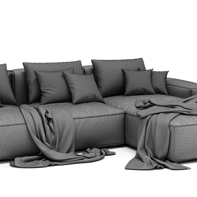 Jesse Daniel Chaise Longue Sofa — Скачать