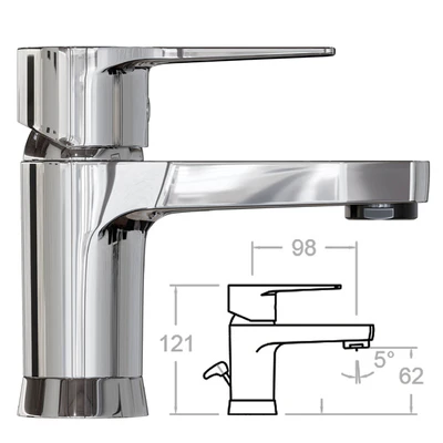 Basin faucet Ramon Soler Titanium 1801 — Ver 2