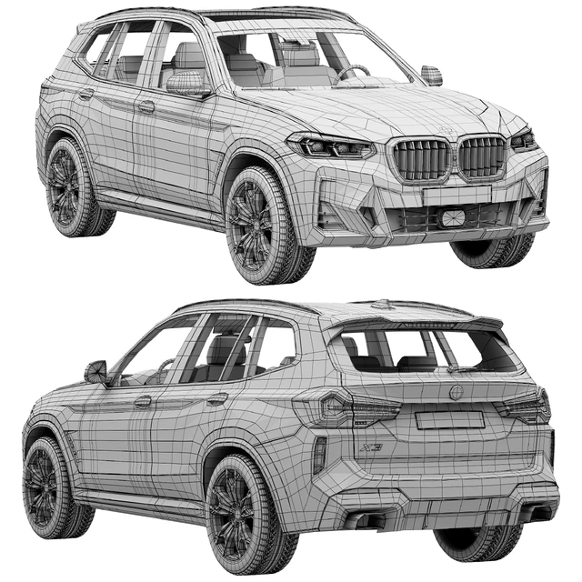 BMW X3 2022 — Скачать
