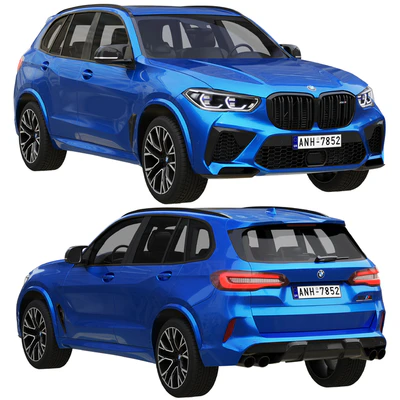BMW X5 M Competition 2021 — Вид 1