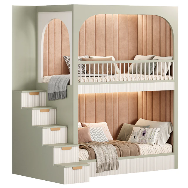 Children bunk bed Kids room — Скачать