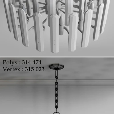 BONNINGTON LARGE CHANDELIER — Вид 2