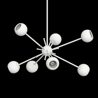Porta Romana, ORBIT 2 CHANDELIER — Ver 2
