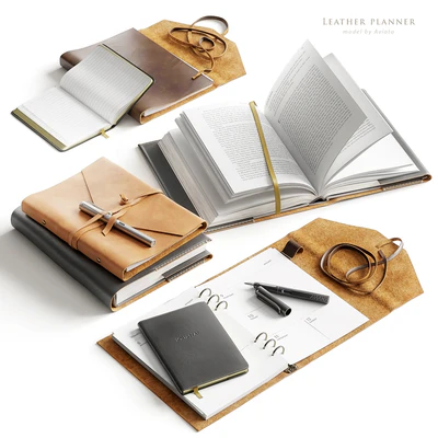 Leather planner — Вид 1
