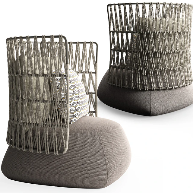 Armchair B&B Fat-Sofa Outdoor FA91A — Descargar