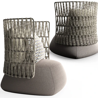 Armchair B&B Fat-Sofa Outdoor FA91A — Ver 2