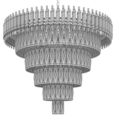 Chandelier Loft Concept Empire Black — Ver 2