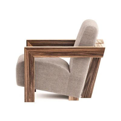 Wood Frame Occasional Chair — Ver 2