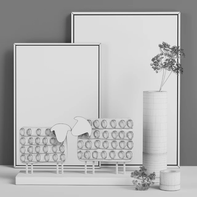 Sheeps Decor Set 01 — Скачать